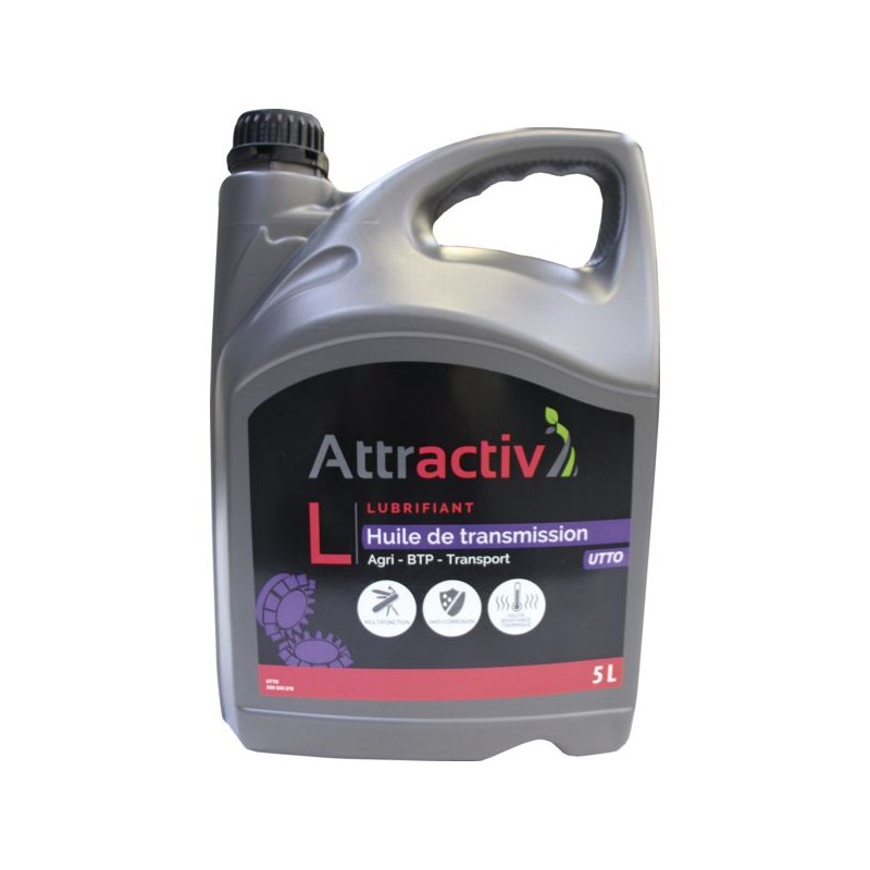 HUILE DE TRANSMISSION - ATTRACTIV' UTTO - BIDON 5L