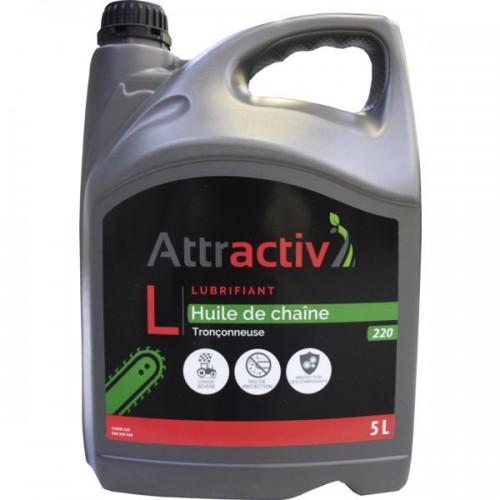 HUILE DE CHAÎNE DE TRONÇONNEUSE 5L
