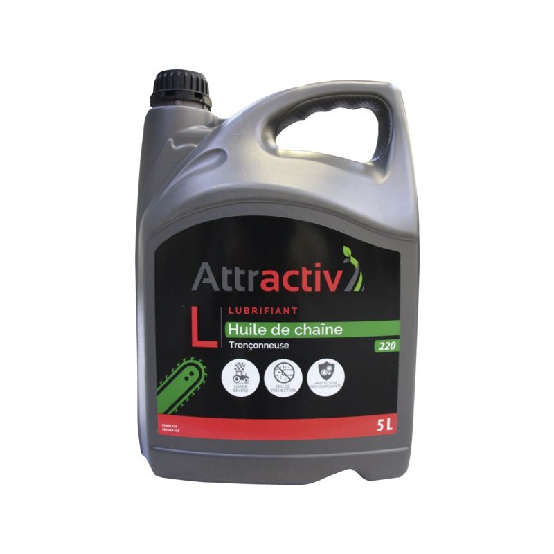 HUILE DE CHAÎNE DE TRONÇONNEUSE 5L