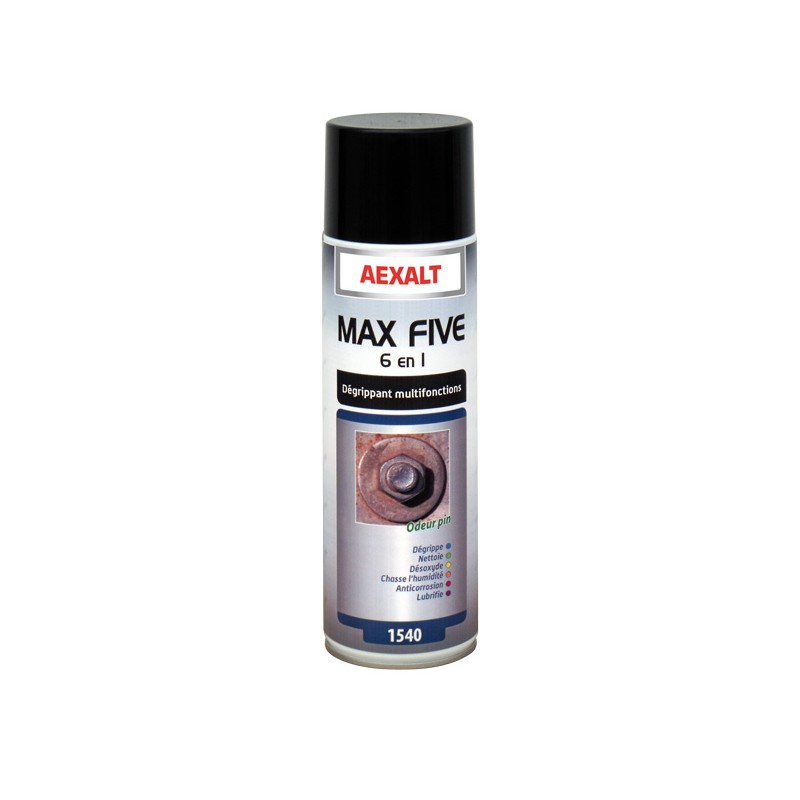 LUBRIFIANT DEGRIPANT MAX FIVE 6 EN 1 - 650ML AEXALT 1540