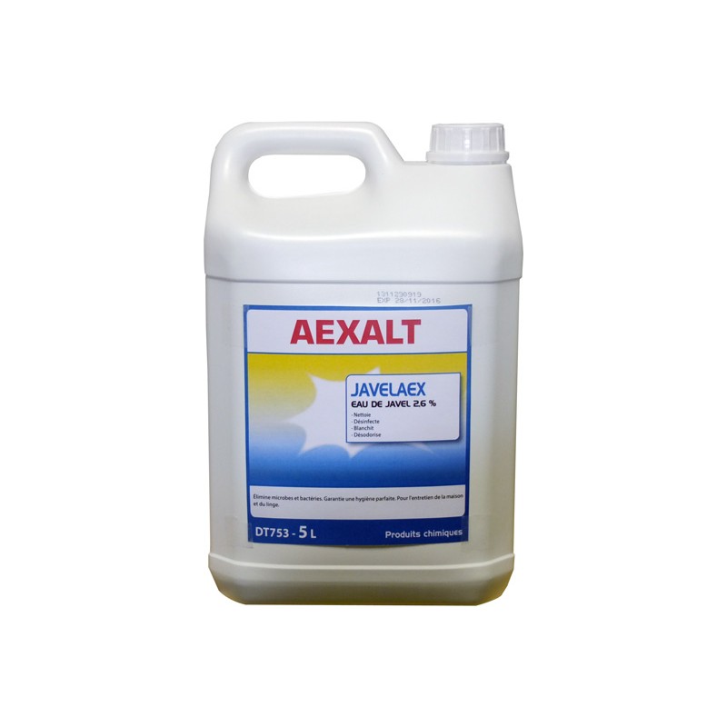 EAU DE JAVEL MENAGER 2.6% 5L AEXALT DT753