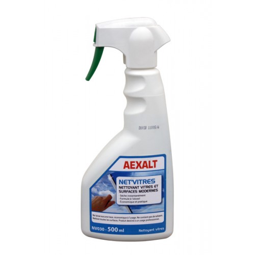 NETTOYANT VITRE PISTOLET 500ML AEXALT NV030