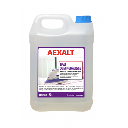 EAU DEMINERALISEE 5 L AEXALT