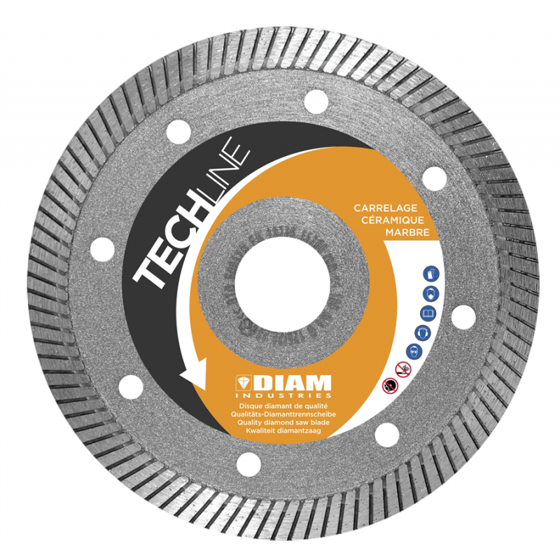 DISQUES DIAMANTS Ø180/22.23 CARRELAGE-CERAMIQUE