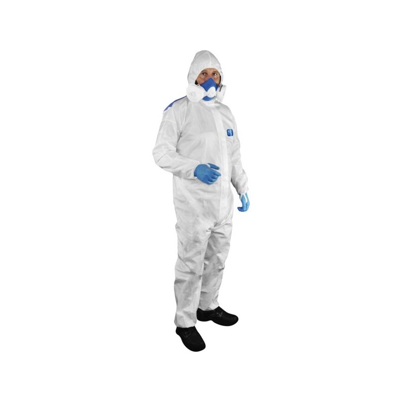 COMBINAISON OXYGEN ONE DOS AERE BLANC/BLEU T3/L