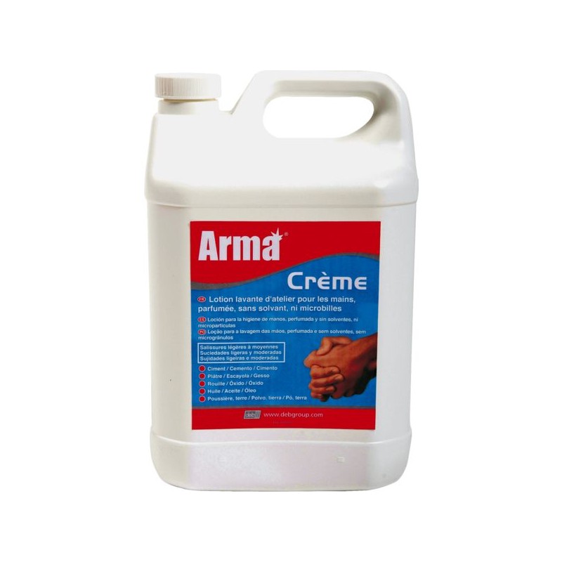 SAVON ARMA CREME LAVANTE POUR LES MAINSBIDON DE 5  L