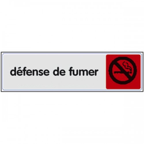 PLAQUE SIGNALISATION 170 X 40MM PLEXI. COULEUR 425 PORTE C/F MAINT.FE