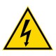 TRIANGLE D'AVERTISSEMENT DANGER 300 MM DANGER D'EXPLOSION