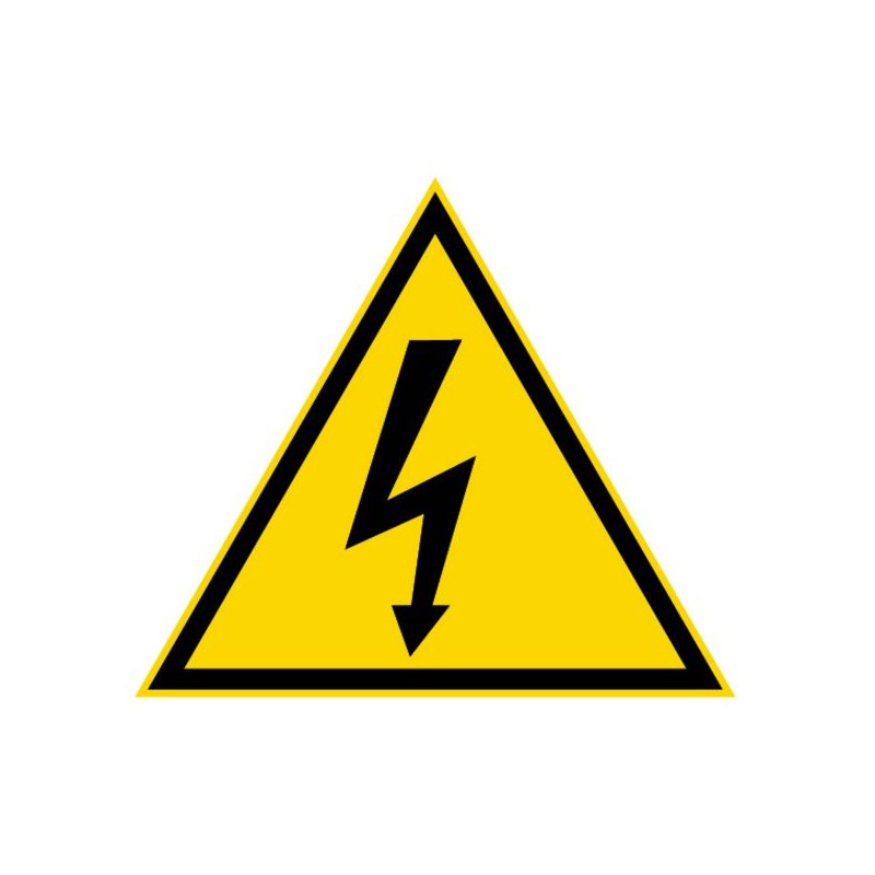 TRIANGLE D'AVERTISSEMENT DANGER 300 MM DANGER D'EXPLOSION