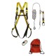 HARNAIS 3800C + 1 STOP CHUTE 3803A100 + 2 MOUSQUETON + SAC RECTANGLE 18023