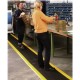 ROULEAU ANTIFATIGUE NT427 NOIR/JAUNE  1,22X18,30 M EP. 9,4 MM