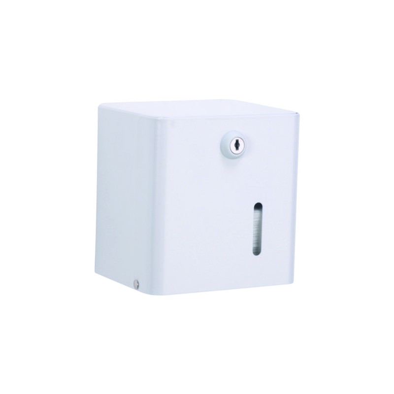 DISTRIBUTEUR PAPIER HYGIENIQUEBLANC POUR RL PM OU PAQUET FEUILLE + CL