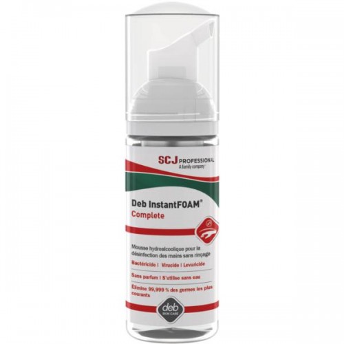 MOUSSE DESINFECTANTE HYDROALCOOLIQUE DEB INSTANTFOAM - FLACON POMPE 47