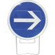 PANNEAU DE SIGNALISATION BK Ø650 SENS OBLIGATOIRE
