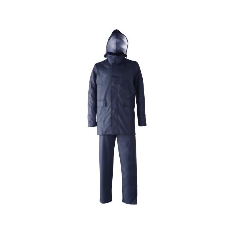 ENSEMBLE DE PLUIE POLYURETHANE PVC MARINE TAILLE XL 13206-BM-XL