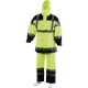 ENSEMBLE DE PLUIE HAUTE VISIBILITE ORANGE FLUO / BLEU TAILLE L 13240-O