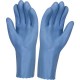 GANT LATEX NATUREL BLEU TOUT ENDUIT S/COTON INTERLOCK TAILLE 7 1/2 SACHET DE 10