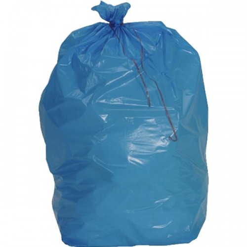 SAC POUBELLE 50 L BLEU HD 18 MICRONS CARTON DE 500 - RLX 50SACS