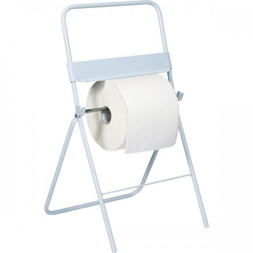 DEROULEUR BOBINE ESSUYAGE+LAME CRANTEE SUR PIED