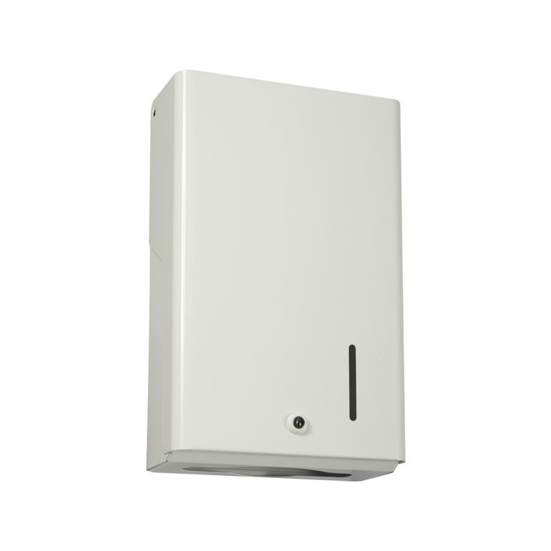 DISTRIBUTEUR ESSUIE-MAINS 400FEUILLES BLANC LIGNE BASIC 425X 255 X 1