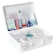 TROUSSE SECOURS POLYPRO 1-4 PERS ASEP P24P24 AVEC SUPPORT MURAL - BLAN