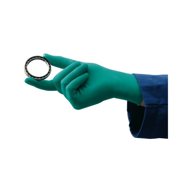 GANT TOUCH N TUFF 100 % NITRILE NON POUDRE US. UNIQUE VERT B100 T 8 M