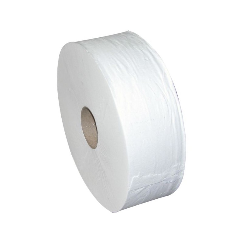 PAPIER HYGIENIQUE BLANC 180 M- CARTON 12 ROULEAUX