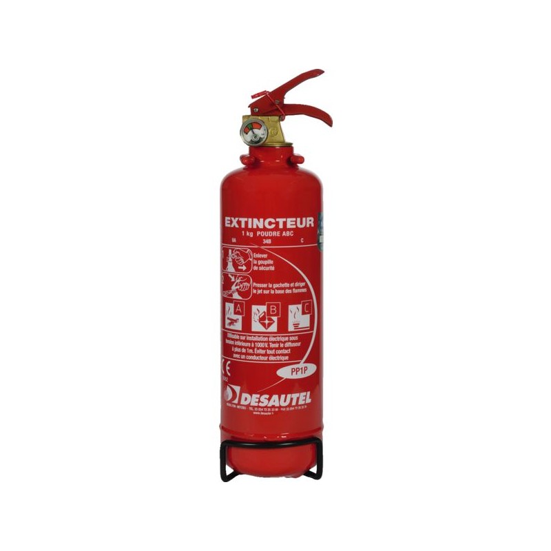 EXTINCTEUR POUDRE ABC 2 KG