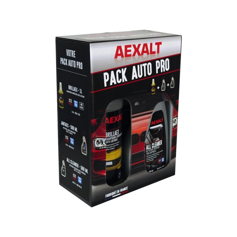 PACK AUTO PRO (ACR175 ALL CLEANER, S140 BRILLAEX, JT150 JANTAEX)