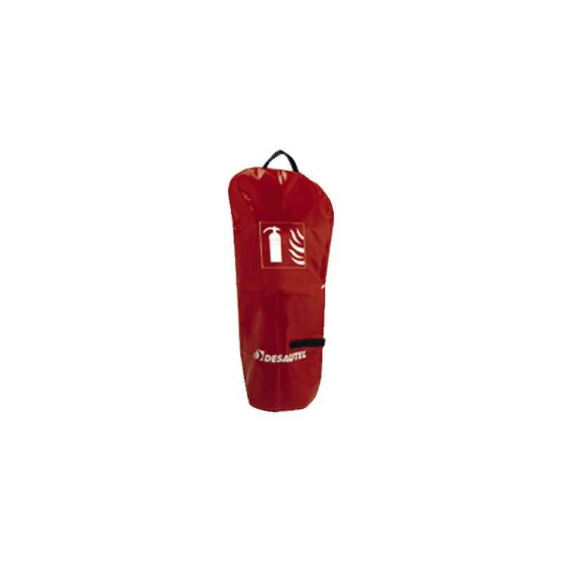 HOUSSE EXTINCTEUR 6/9 KG /L TISSU POLYESTER ENDUIT PVC ROUGE