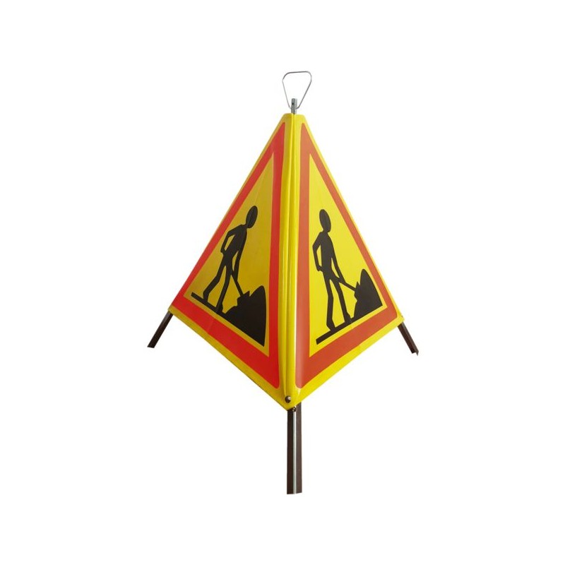 TRIPODE PLIABLE POUR SIGNALTEMPORAIRE DE CHANTIER -700MM