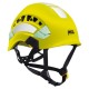 CASQUE DE MONTEUR VERTEX VENTILÉ HI-VI JAUNE