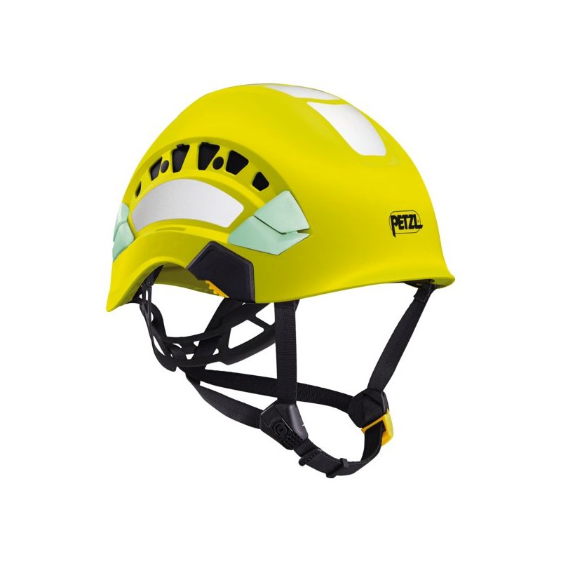 CASQUE DE MONTEUR VERTEX VENTILÉ HI-VI JAUNE