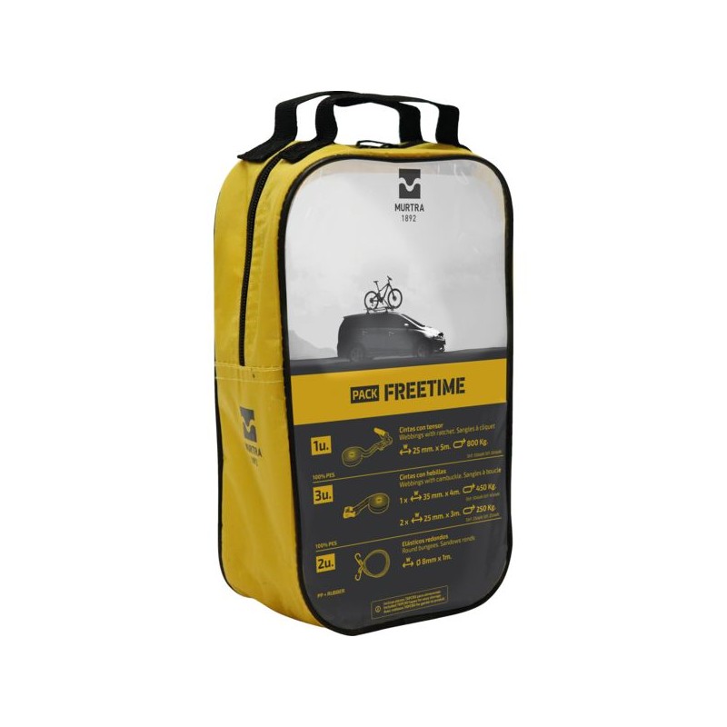 PACK ARRIMAGE : 3 SANGLES A BOUCLE+1 SANGLE A CLIQUET + 2 SANDOWS - PACK FREETIM