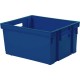 BAC DE RANGEMENT SANS COUVERCLE BRICO (BLEU MINERAL 20 L)