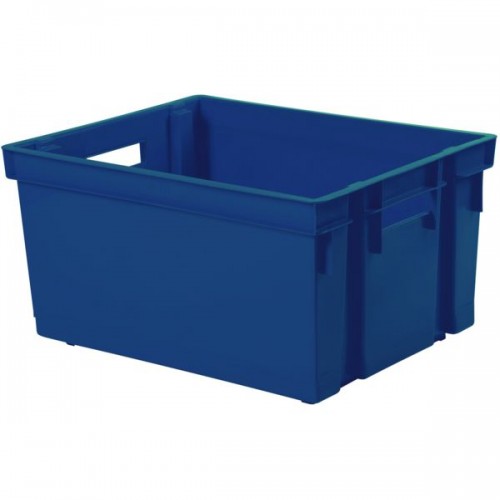 BAC DE RANGEMENT SANS COUVERCLE 50L GRIS