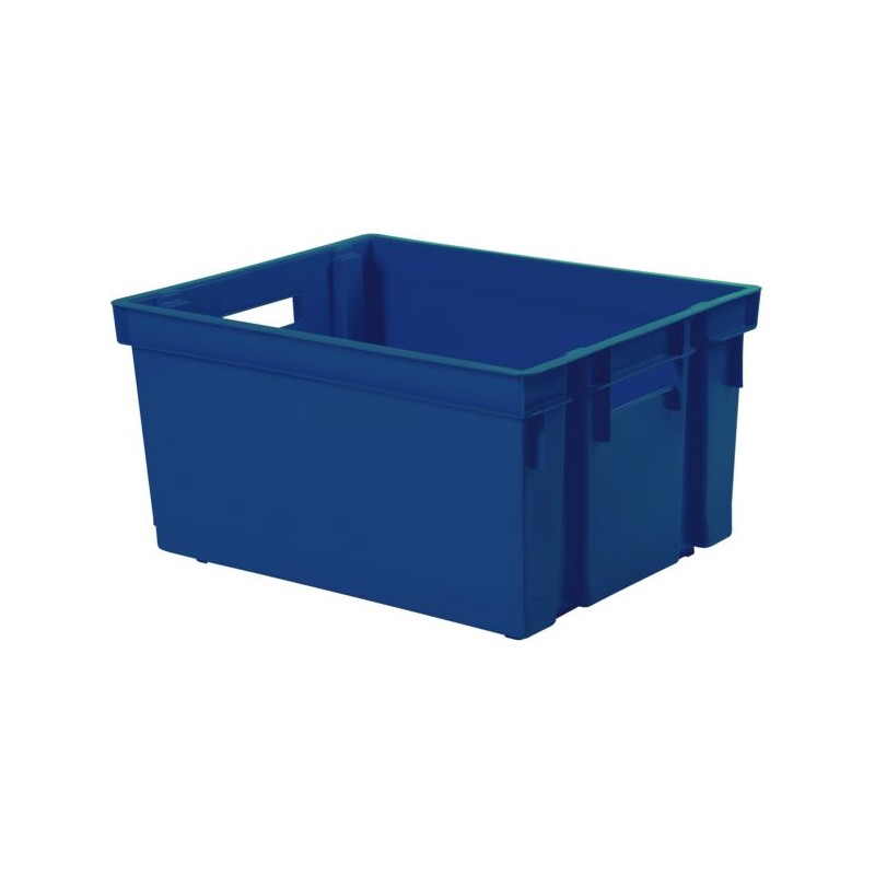 BAC DE RANGEMENT SANS COUVERCLE 50L GRIS