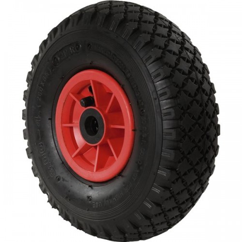 ROUE SERIE PNEUMATIC GONFLABLENOIR DIAM. 260 X 74 X 25 ALESAGE 20