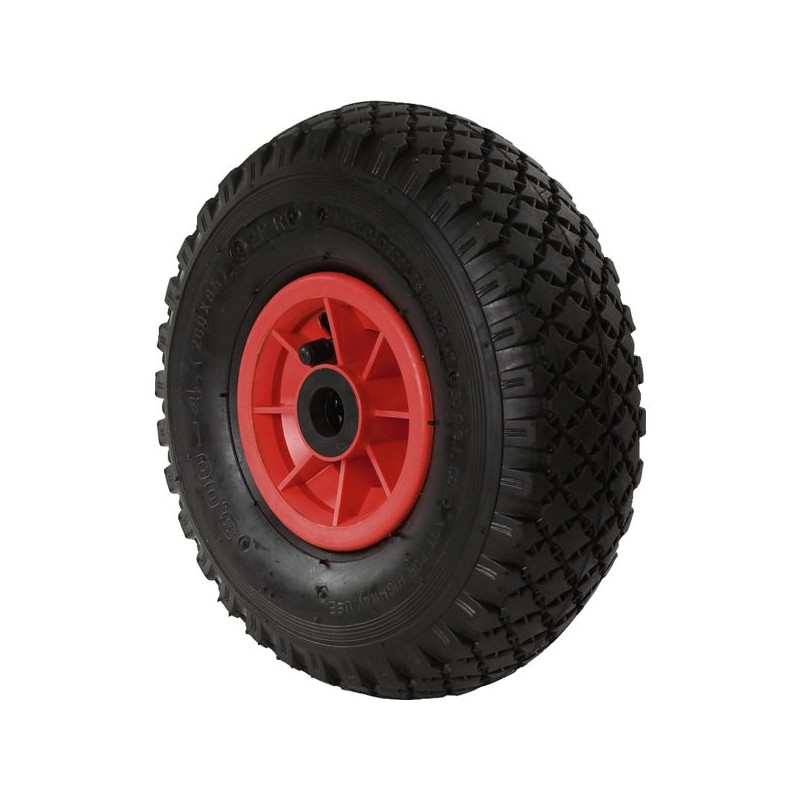 ROUE SERIE PNEUMATIC GONFLABLENOIR DIAM. 260 X 74 X 25 ALESAGE 20