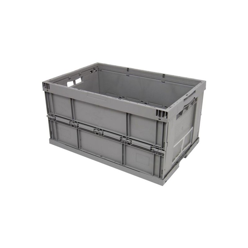 BAC PLIANT AVEC COUVERCLE 60 X40 X 32 CMS - 59 L