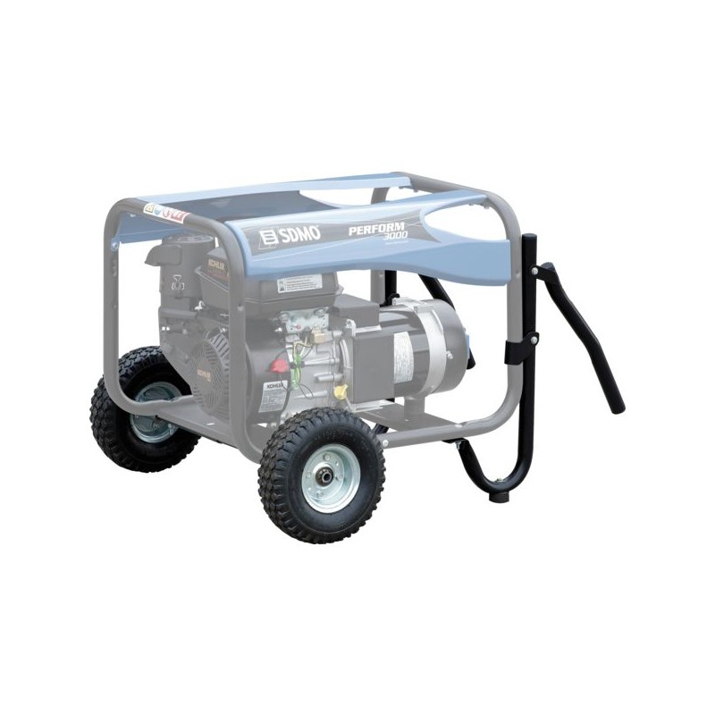 KIT BROUETTE DESTINE AU GROUPEINFERIEUR OU EGAL 6 KW ROUE INCREVABLE ø 290 MM