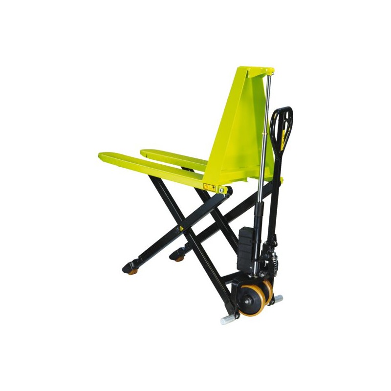 TRANSPALETTE HAUTE LEVEE HX10M MANUEL CAPACITE 1000 KG LEVEE 800 MM1150X540