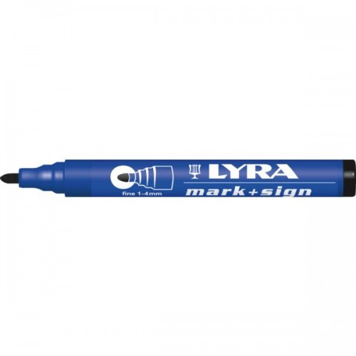 MARQUEUR INDELEBILE POINTE OGIVE NOIR - LA BTE DE 10 - 112N4020N