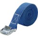 SANGLE A BOUCLE 100% POLYPROPYLENE 2 PIECES  2.5M BLEU 400KG002525/2.5 - HOBBY 4
