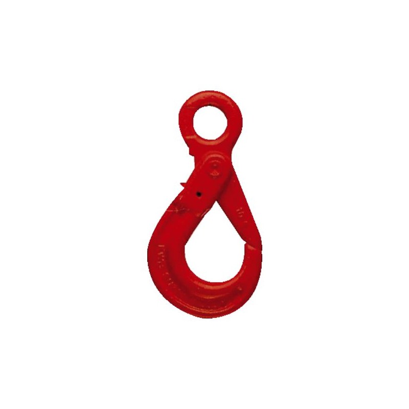 CROCHET DE LEVAGE A VERROUILLAGE A IL LINGUET CHAINE 13 5300KG