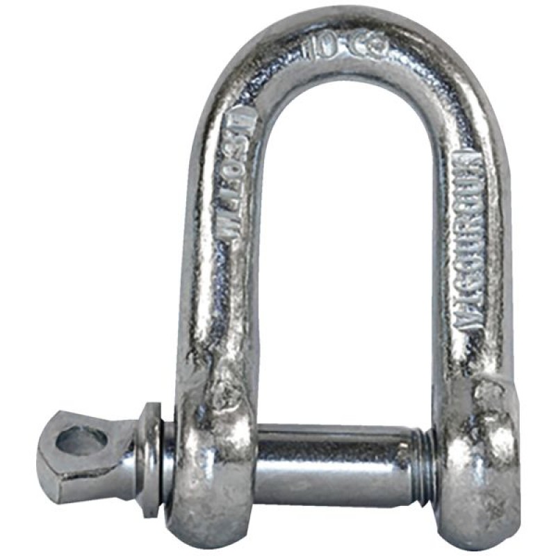 MANILLE DROITE ZINGUE BLANC CMU 800KG COEFF 5