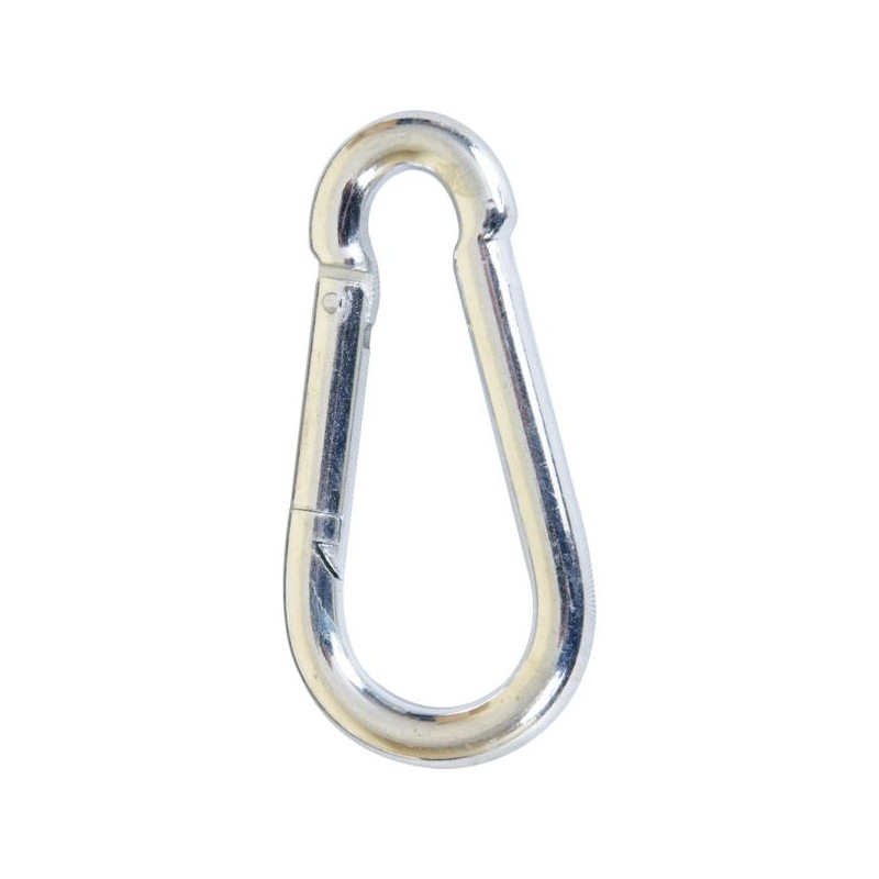 MOUSQUETON ALPIN ZINGUE 6/60MM