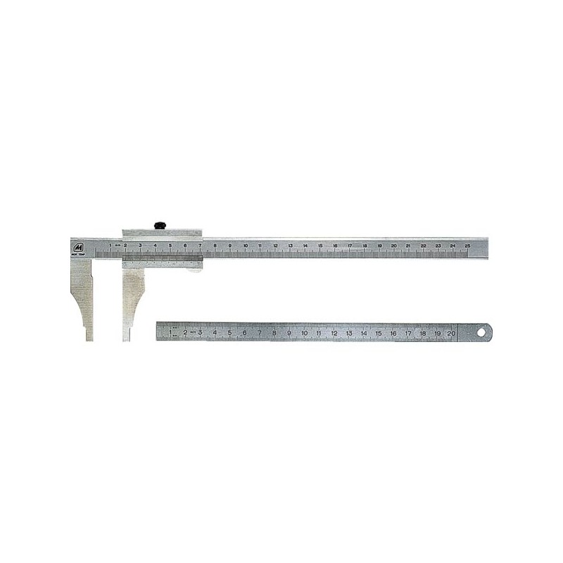 PIED A COULISSE CHROME 200 MM0.02 MM