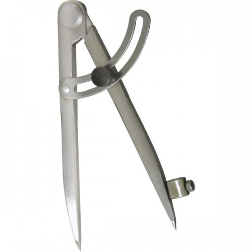 COMPAS PORTE CRAYON A CHARNIERE AVEC SUPPORT LG 200 MM