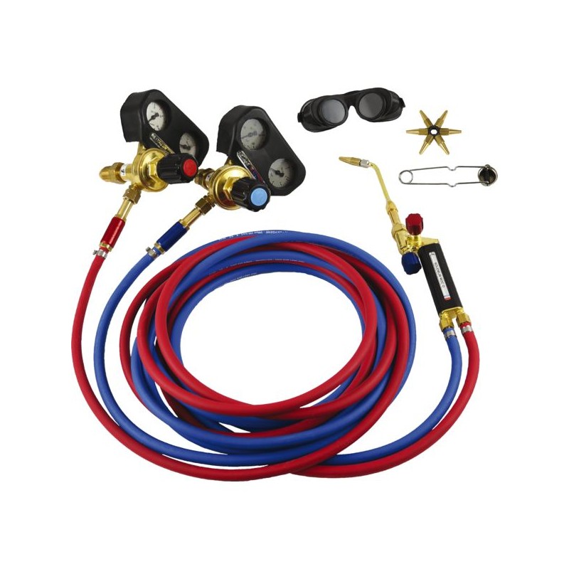 EQUIPEMENT DE SOUDAGE FLAMME DETENDEUR O ET A CHALUMEAU